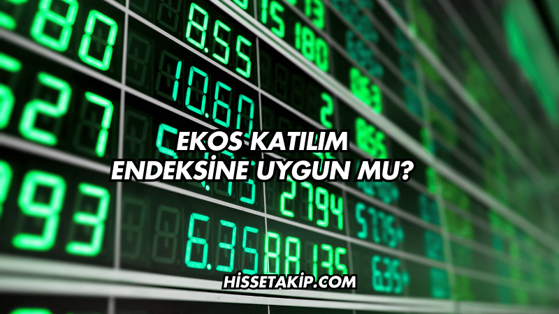 Ekos Katılım Endeksine Uygun mu?